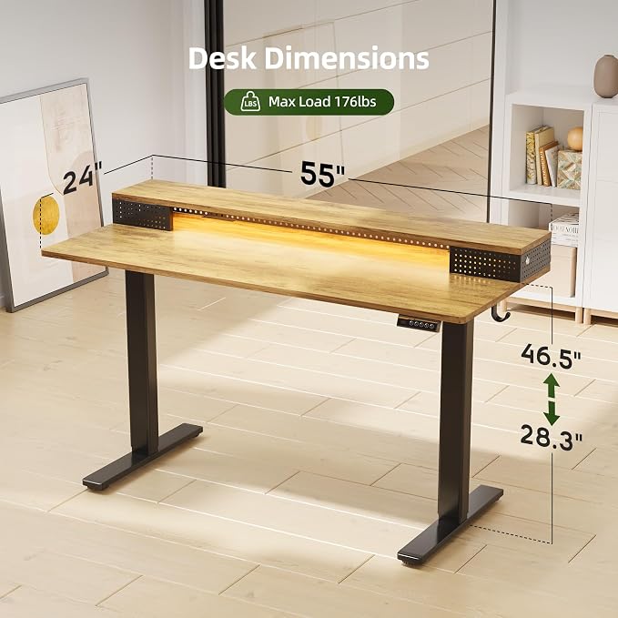 Claiks Electric Standing Desk - Image 3