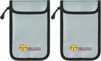 2 Pack Small Fireproof Bag, Fireproof Wallet Pouch, Non-itchy Waterproof Cash by Unknown