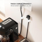 Picozon 6 Pack Magnetic Cable Clip Organizer Cord Holder, Picozon Adhesive - Image 4