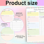 ADHD Daily Planner Notepad Daily Planner Desk Pad & Task Management Notepad to - Image 6