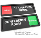 Conference Room Sign – In Use/Available Slide Switch Sign, Premium Durable - Image 3
