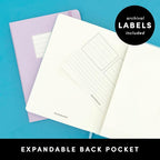 PAPERAGE Blank Journal Notebook, 160 Pages, Medium 5.6 in x 8 in - Image 5