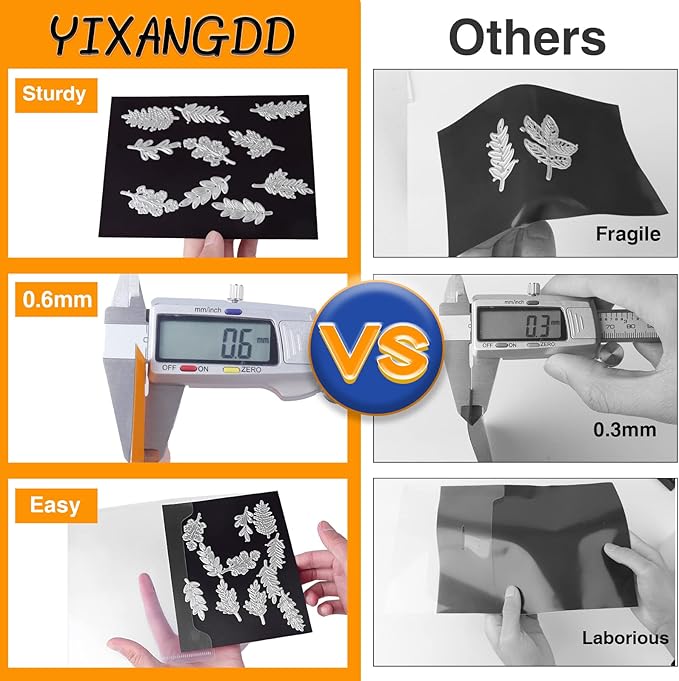 40 PCS Stamp and Die Storage Bag and Rubber Magnetic Sheets, Die Storage Set - Image 2