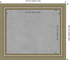 Amanti Art Silver Framed Magnetic Board 25x29 Medium Vision Board - Image 4