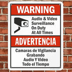 SmartSign 30 x 24 inch “Warning - Image 4