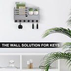 Lucundm Key Holder Wall Mount, Mail Holder - Image 6