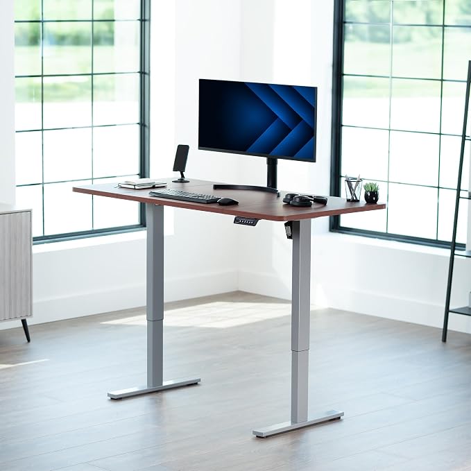VIVO Electric 60 x 30 in Standing Desk, Memory Height Adjustment, 1B Series - Image 2