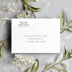 White Personalized Return Address Labels - Image 3