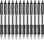 Lekreo Classic Retractable Gel Roller Pens, 0.7mm Fine Point - Image 2