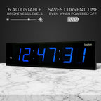 Ivation Huge Oversized 72" Large Digital LED Clock | Big Digital Clock - Image 4