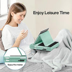 KDD Tablet Pillow Stand, Bed and Desk, Foldable Soft Pad Dock - Image 3