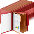 Skyygemm 48 Pcs Classification Folders Letter Size, 3 Divider Pressboard File by Skyygemm