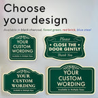 Custom Decorative Outdoor Metal Sign - Image 3