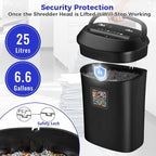 Ofitech Paper Shredder Cross-Cut Shredder - Image 3