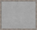 Amanti Art Silver Framed Magnetic Board 35x43 X-Large Vision Board by AmantiArt