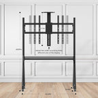 Glidesync Smart Board Stand for 55"- 86'' Interactive Whiteboard, Mobile Stand - Image 6