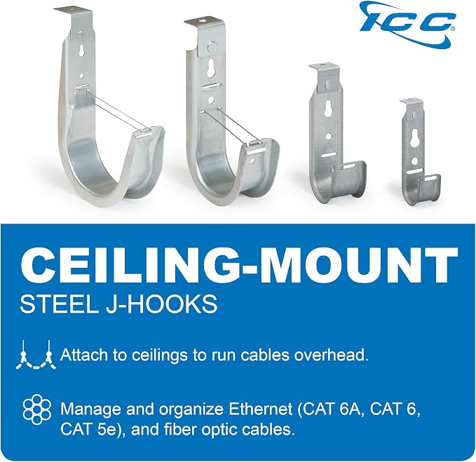 ICC Ceiling Mount J Hook 2” - Image 8