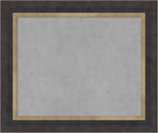 Amanti Art Black Framed Magnetic Board 21x25 Small Vision Board by AmantiArt