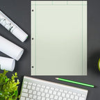 Seajan 2 Pcs Engineering Paper Notebook Engineering Computation Pad 8.5 x 11 - Image 5