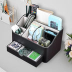 KINGFOM Desk Organizer with Drawer, Desk Organizer and Accessories 5 - Image 7