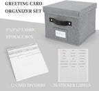 TARSUKA Greeting Card Organizer - Image 3