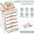 SYKIARIOL Rolling Storage Utility Cart - Image 3