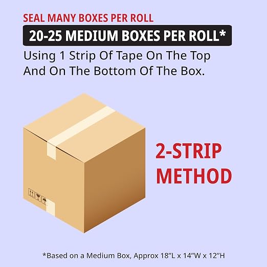 Tape Logic Heavy Duty 2in x 25yd Clear Packaging Tape - Image 3