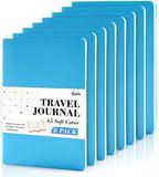 8 Pack Soft Cover Journal Bulk, Feela Notebooks College Ruled by feela