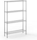 Regal Altair 14" Deep x 48" Wide x 74" Height Wire Shelving Kit | 4-Tier | NSF by Regal+Altair