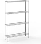 Regal Altair 14" Deep x 48" Wide x 74" Height Wire Shelving Kit | 4-Tier | NSF by Regal+Altair