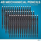 1InTheOffice Mechanical Pencils 0.7mm, 48 Pack - Image 6