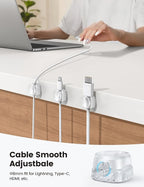 12Pack Cord Organizer Spring Cable Holder Clips - Image 6