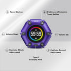 Printers Jack, Productivity Cube Timer, Visual Pomodoro Timer, Mute & Vibration - Image 7