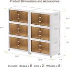 UAMFURI Extra Large Stackable Storage Bins - Image 9