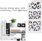 YGYQZ Desk Shelves Desktop Orgnizer Shelf-White Office Organization - Image 5