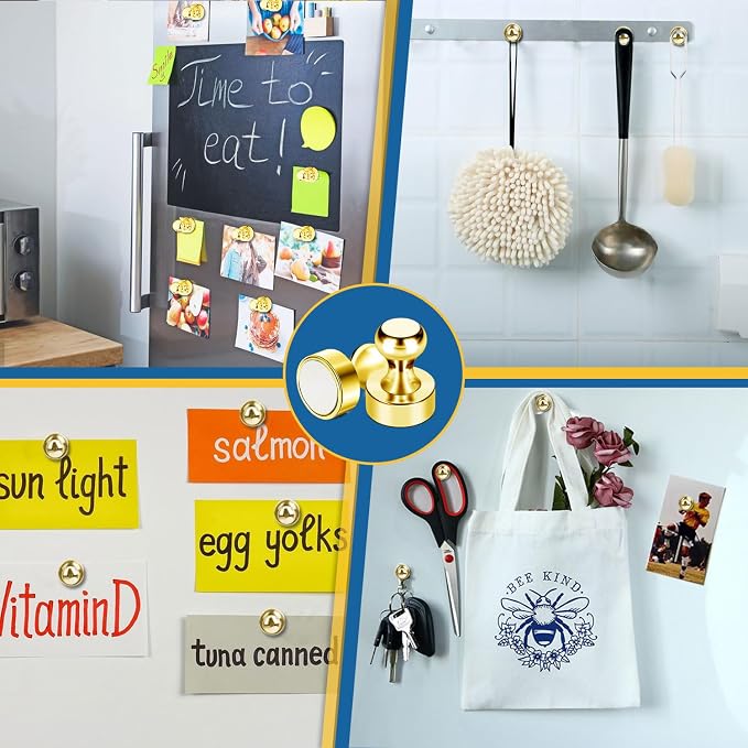 LOVIMAG Fridge Magnets 18Pcs Refrigerator Whiteboard Small Strong Magnet - Image 2