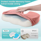 Office Chair Seat Cushion, Cooling Gel Enhanced Memory Foam Cushion - Image 4