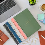 Merely Home Undated Daily Planner | 8.25” x 11.75” To Do List Notebook | Work - Image 10