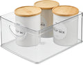iDesign Plastic Stackable Kitchen Cabinet Storage Bin by iDesign