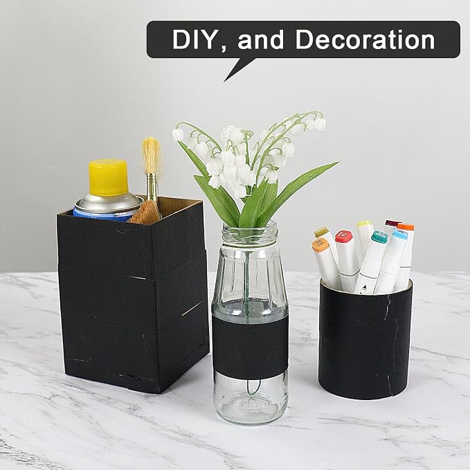 BOMEI PACK Black Painters Tape 1 Inch Bulk - Image 4