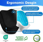 CushyOasis Seat Cushion, Gel Chair Cushions, Office Chair Cushions, Anti-Slip - Image 3