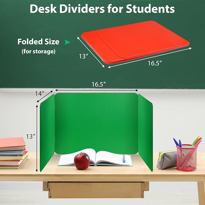 rookea 24 Pack Desk Dividers for Students - Image 2