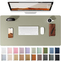 YSAGi Leather Desk Pad Protector, Office Desk Mat, Large Mouse Pad, Non-Slip PU by YSAGi