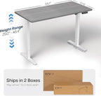 VIVO Electric 55 x 28 in Standing Desk, Memory Height Adjustment, 1B Series - Image 3