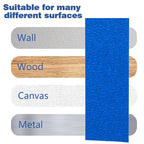 XUXU 16Pack Blue Painters Tape 2 inch Wide Masking Tape Bulk - Image 3
