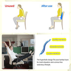 Lumbar Support Pillow for Office Chair, Memory Foam Back Lumbar Support Pillow - Image 3