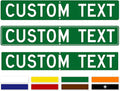 My Sign Center Custom Street Sign, 6x36 Inch, Classic Style, Reflective by MySignCenter