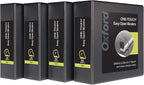 Oxford 3 Ring Binders, Binders for School and Office, 3 Inch ONE-Touch Easy by Oxford