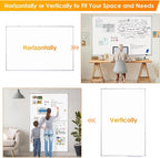 Maxtek White Board Dry Erase 72 x 48, Magnetic Dry Erase Whiteboard - Image 4