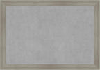 Amanti Art Grey Framed Magnetic Board 28x40 Large Vision Board by AmantiArt